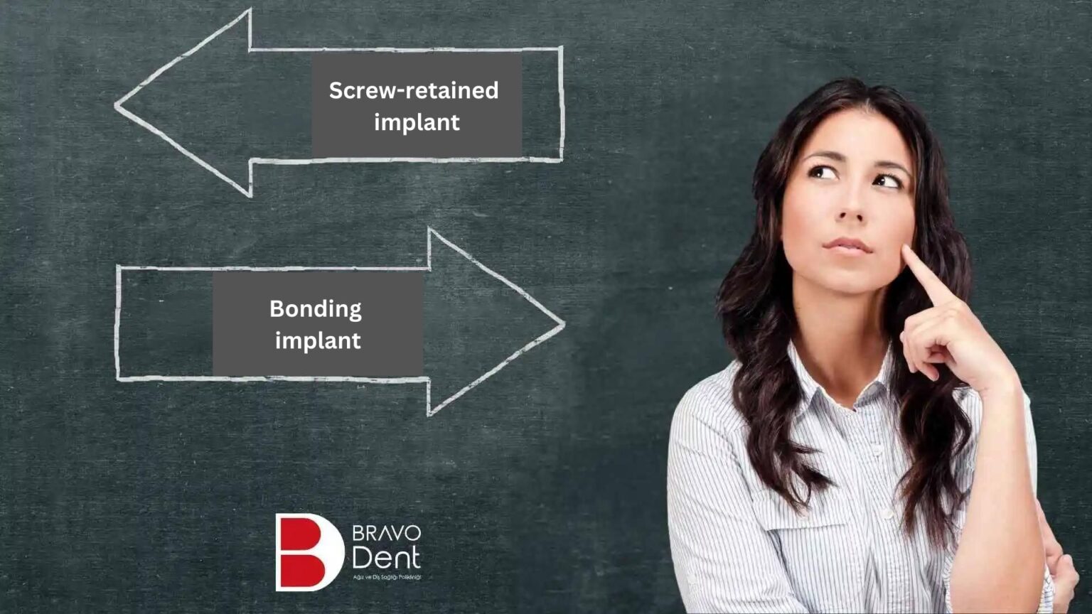 Is screw retained implant better than bonding implant crowns? in Turkey Istanbul Dental Clinic