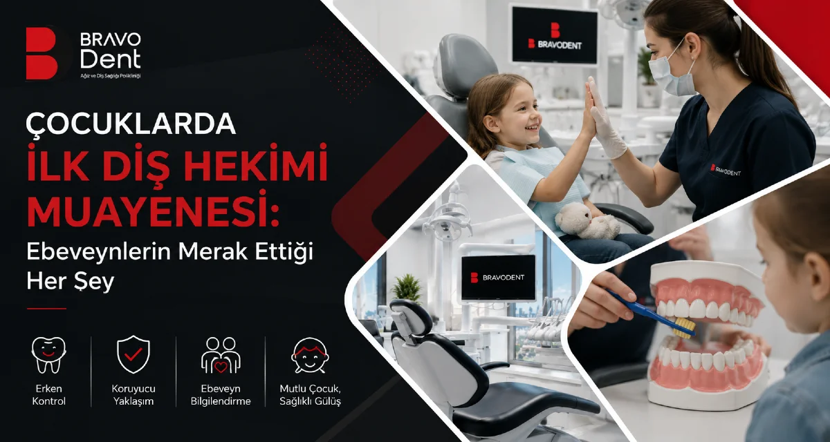 Çocuklarda İlk Diş Hekimi Muayenesi: Ebeveynlerin Merak Ettiği Her Şey