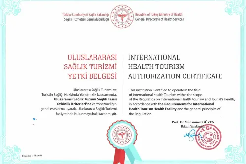 Health Tourism Certificate