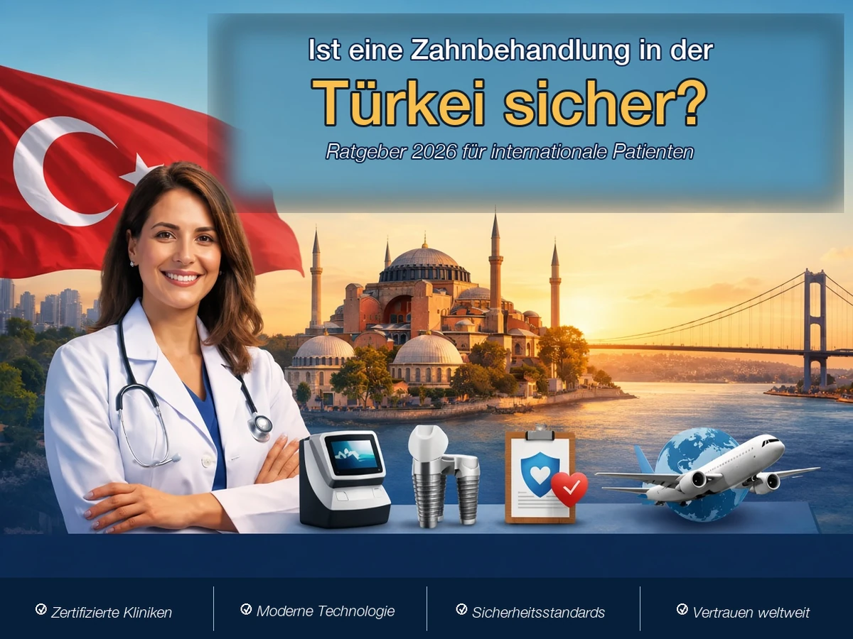 Ist eine Zahnbehandlung in der Türkei sicher? (Ratgeber 2026 für internationale Patienten) - Bravodent Diş Kliniği İstanbul