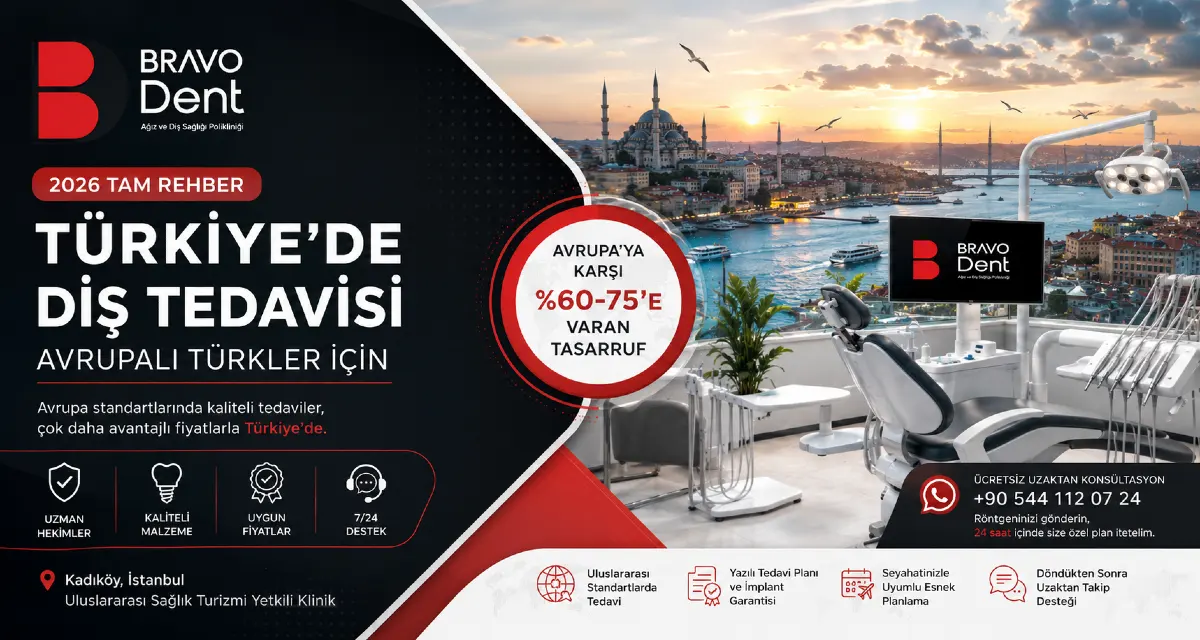 Türkiye'de Diş Tedavisi: Avrupalı Türkler İçin 2026 Tam Rehberi